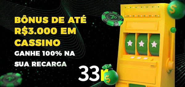 33r melhor bônus de depósito